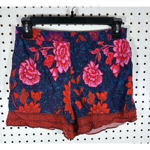 Anthropologie Ett Twa Women Wynnewood Floral Shorts Pockets size XS